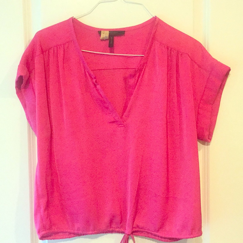 BCBG pink top